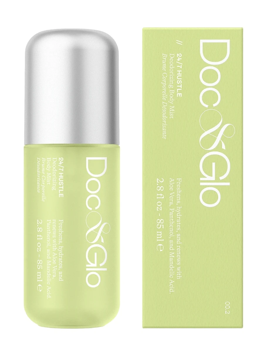 Doc & Glo 24/7 Hustle Deodorizing Body Mist