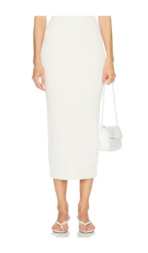 L'Academie Ramina Midi Knit Skirt | Image 1 L'Academie Ramina Midi Knit Skirt | Image 1
