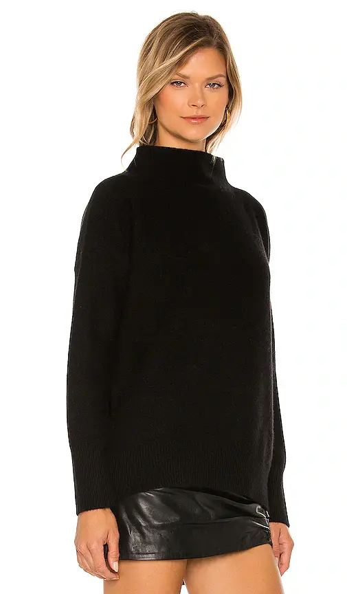Vince Boiled Funnel Neck Pullover | Thumbnail 2 Vince Boiled Funnel Neck Pullover | Thumbnail 2
