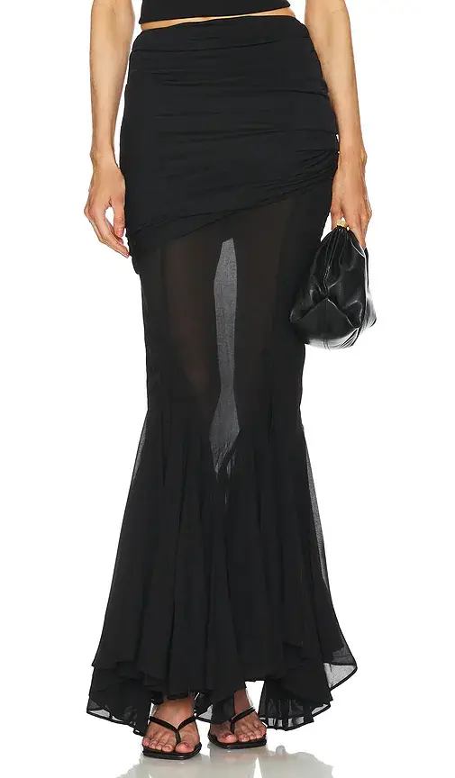 L'Academie Margaux Maxi Skirt | Image 1 L'Academie Margaux Maxi Skirt | Image 1