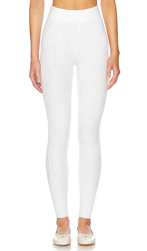 WeWoreWhat Cable Knit Legging | Image 1 WeWoreWhat Cable Knit Legging | Image 1