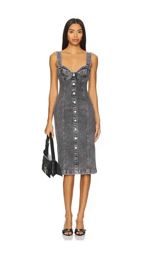 Moschino Jeans Stretch Denim Dress