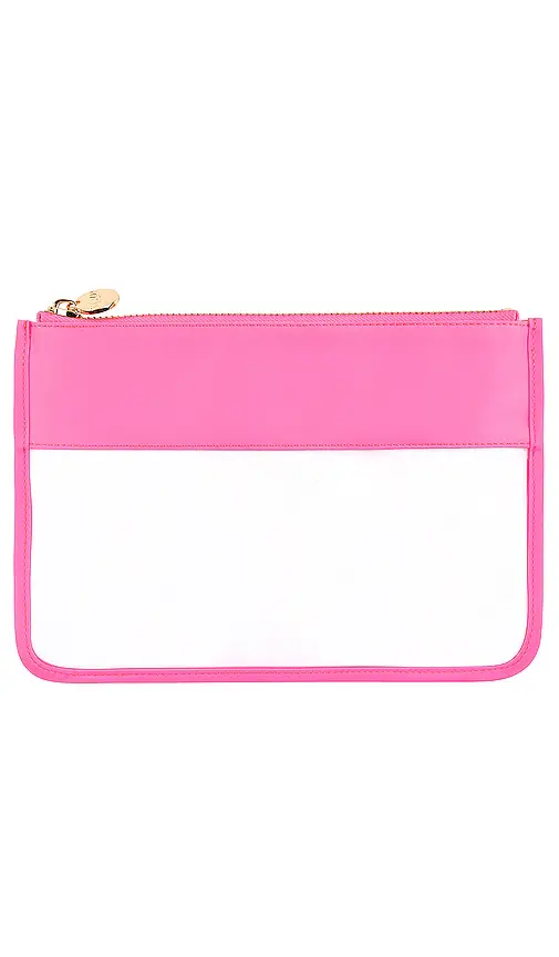 Stoney Clover Lane Classic Clear Flat Pouch | Image 1 Stoney Clover Lane Classic Clear Flat Pouch | Image 1