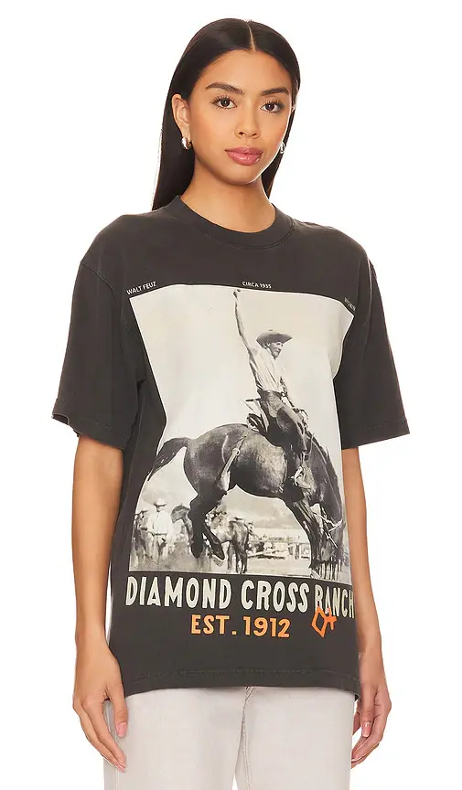 Diamond Cross Ranch Saddle Tee | Thumbnail 2