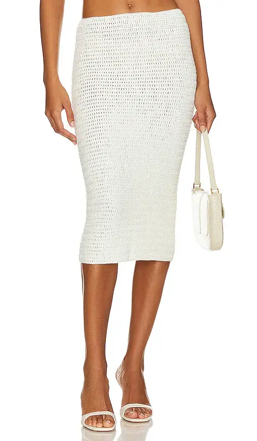 Bahia Maria Maxi Rose Midi Skirt | Image 1 Bahia Maria Maxi Rose Midi Skirt | Image 1