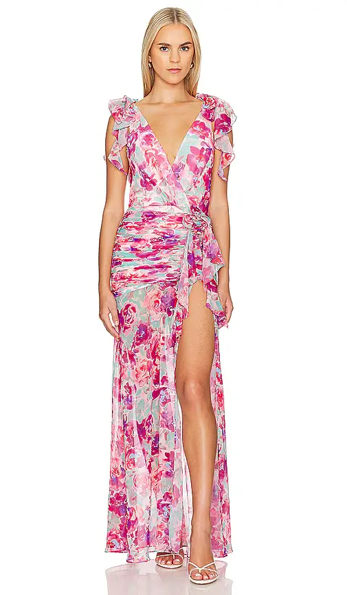 Lovers and Friends x Anja DujakoviÄ Jade Gown | Image 1 Lovers and Friends x Anja DujakoviÄ Jade Gown | Image 1