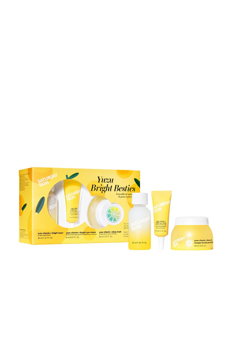 Saturday Skin Yuzu Vitamin C Bright Besties