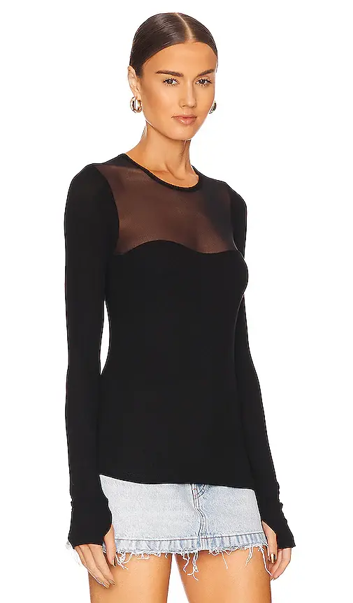 Michael Lauren Oslo Mesh Top | Thumbnail 2 Michael Lauren Oslo Mesh Top | Thumbnail 2