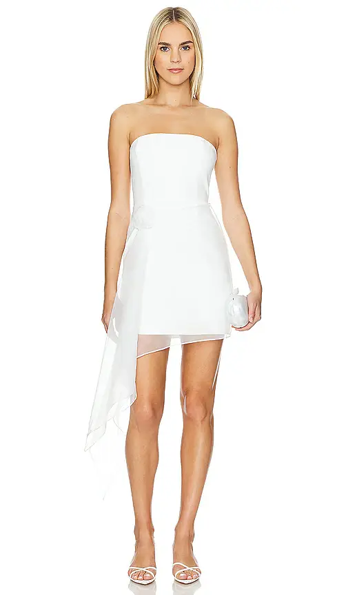 Amanda Uprichard Mandy Rose Dress | Image 1 Amanda Uprichard Mandy Rose Dress | Image 1