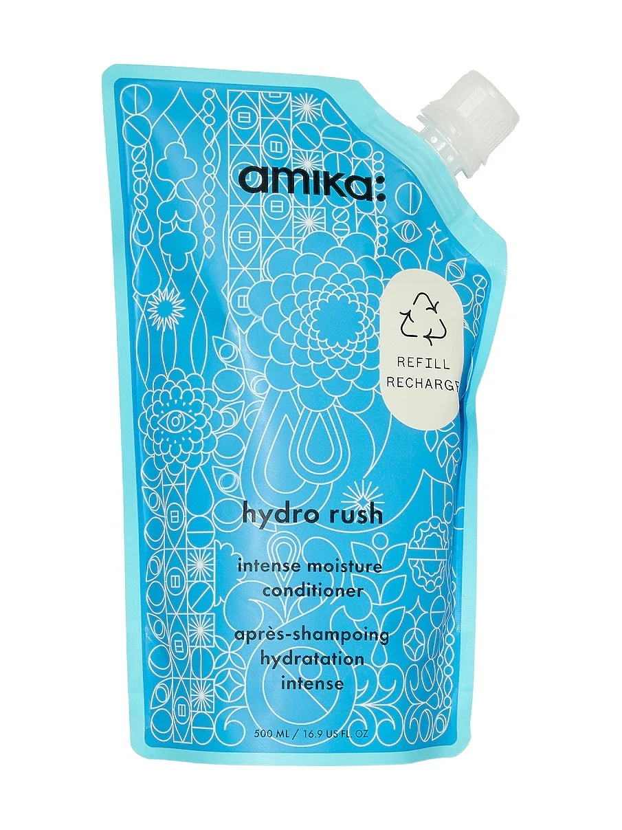 amika Hydro Rush Intense Moisture Conditioner Refill Pouch