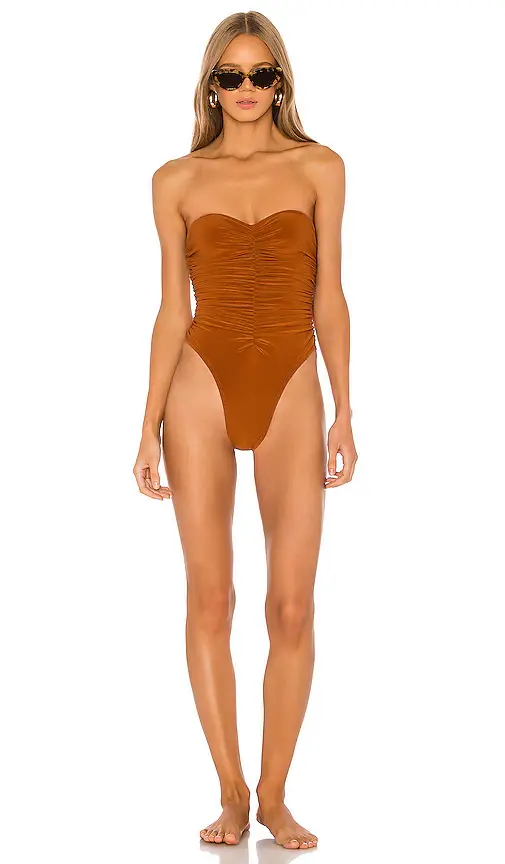 Norma Kamali Slinky Marissa One Piece | Image 1 Norma Kamali Slinky Marissa One Piece | Image 1