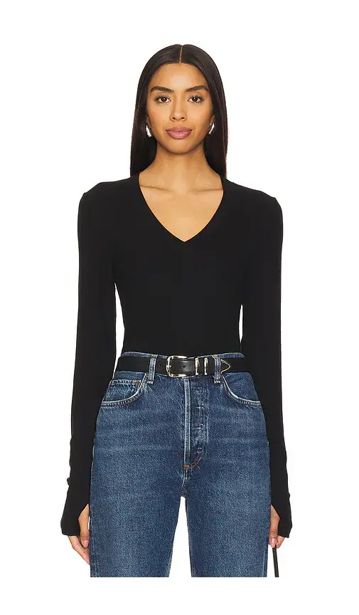 LNA Elinda Ribbed Long Sleeve | Image 1 LNA Elinda Ribbed Long Sleeve | Image 1