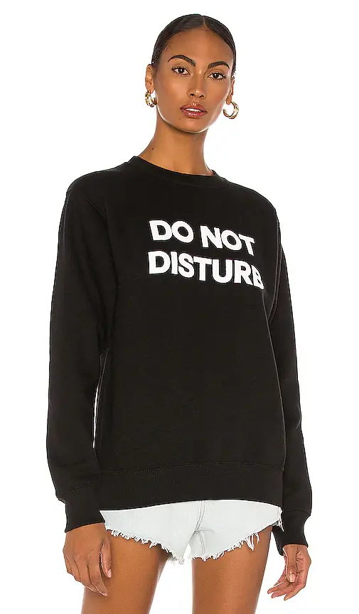 DEPARTURE Do Not Disturb Sweatshirt | Thumbnail 2 DEPARTURE Do Not Disturb Sweatshirt | Thumbnail 2