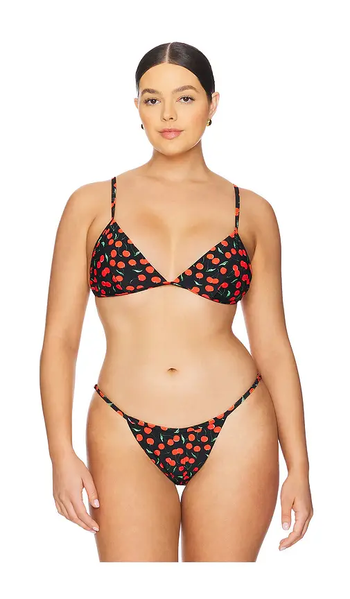 GOOD AMERICAN Cherry Perfect Fit Top | Thumbnail 2