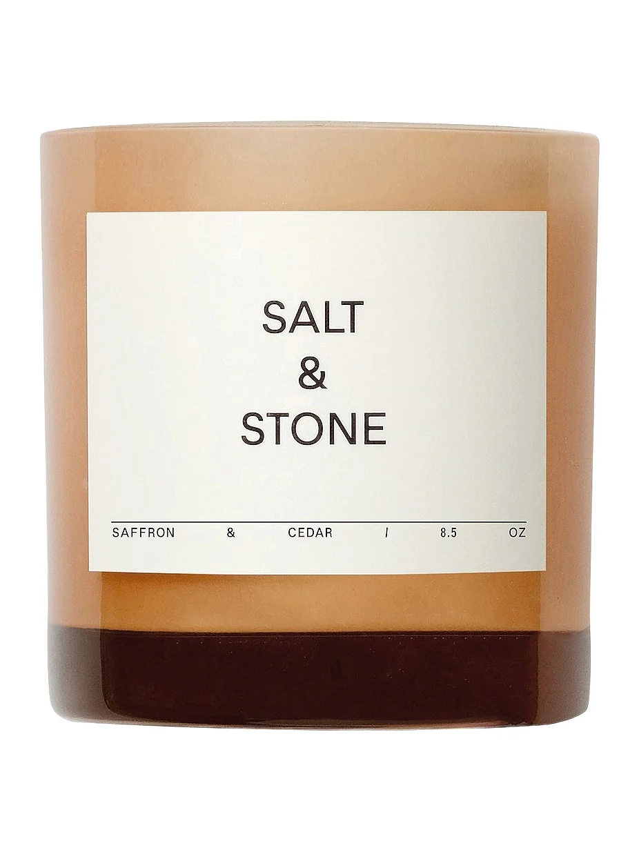 SALT & STONE Saffron & Cedar Candle