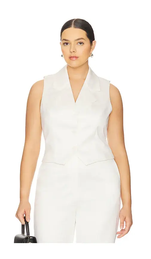L'Academie Carinne Satin Vest Top | Thumbnail 2 L'Academie Carinne Satin Vest Top | Thumbnail 2