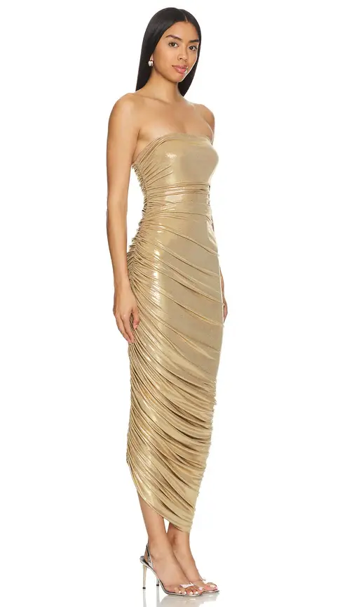 Norma Kamali Strapless Diana Gown | Thumbnail 2 Norma Kamali Strapless Diana Gown | Thumbnail 2