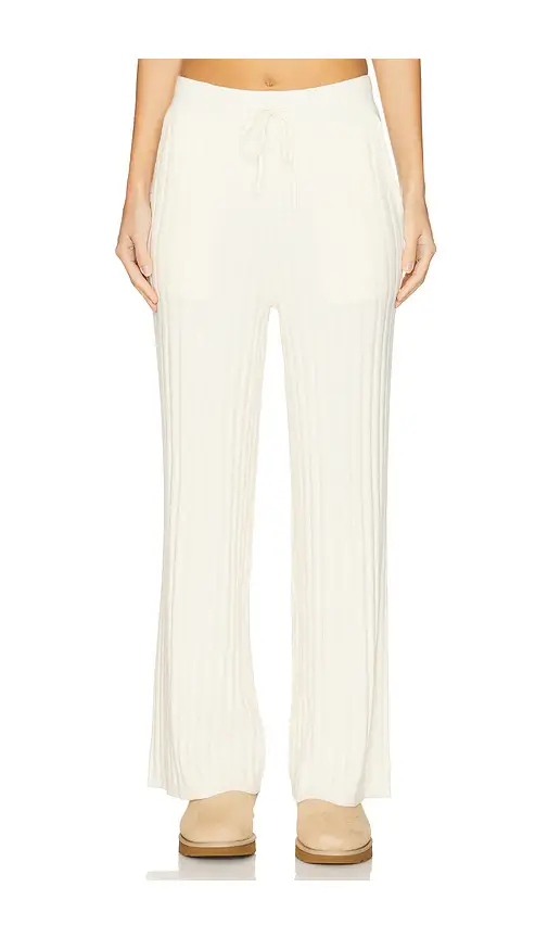 Varley Simeon Wide Rib Knit Trouser