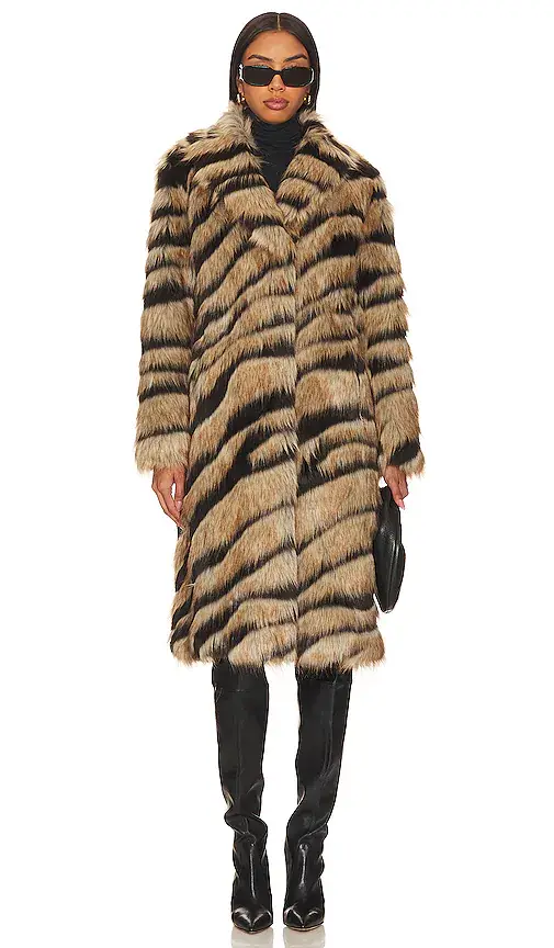 Unreal Fur Bengal Kiss Coat