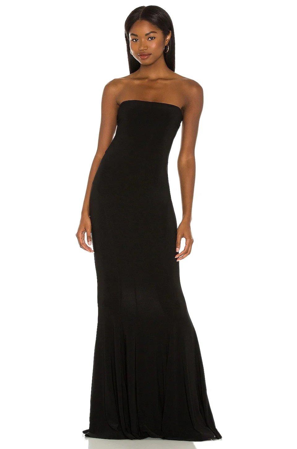 x REVOLVE Strapless Fishtail Gown
