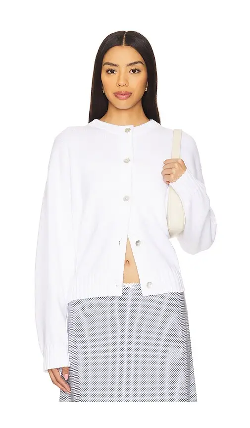 DONNI. The Cotton Knit Cardigan | Image 1 DONNI. The Cotton Knit Cardigan | Image 1