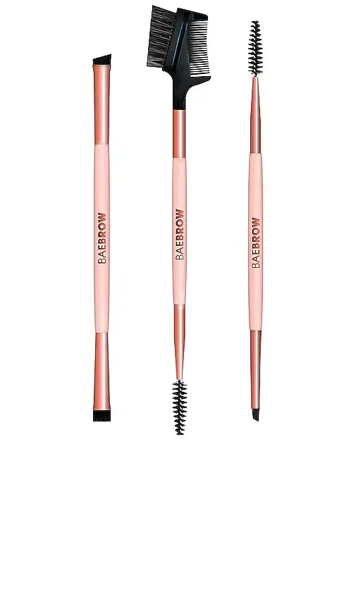 BAEBROW Brush Trio: Essential Brush Styling Kit | Image 1 BAEBROW Brush Trio: Essential Brush Styling Kit | Image 1