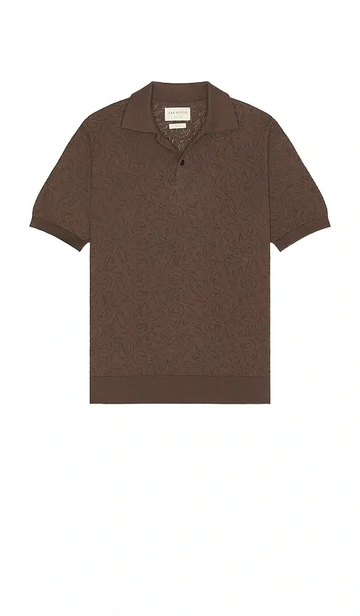 Far Afield Belser Knitted Polo | Thumbnail 2