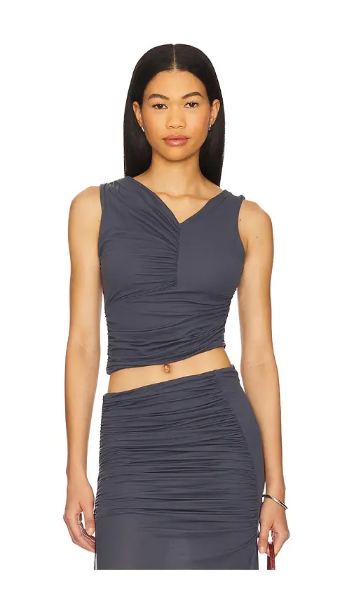 Indah Ari Solid V Neck Top | Image 1 Indah Ari Solid V Neck Top | Image 1