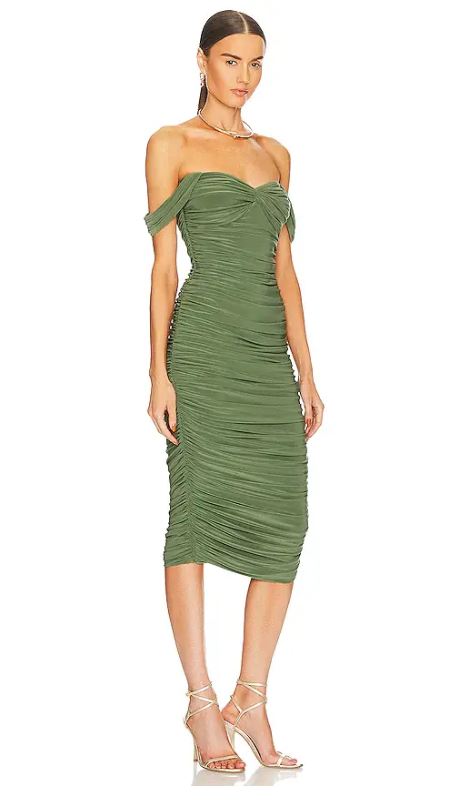Norma Kamali Walter Midi Dress | Thumbnail 2 Norma Kamali Walter Midi Dress | Thumbnail 2