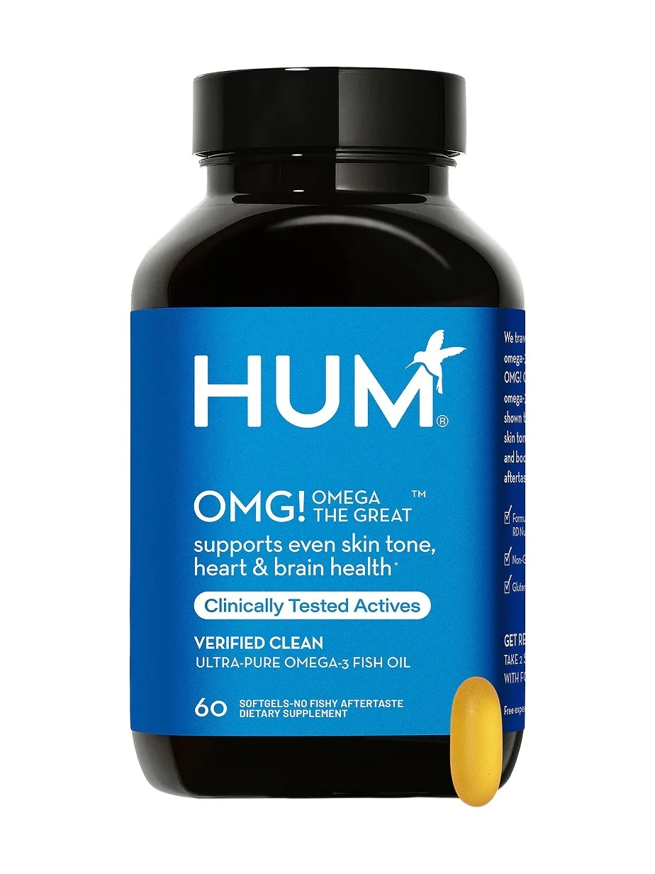 HUM Nutrition OMG! Omega The Great Fish Oil Supplement