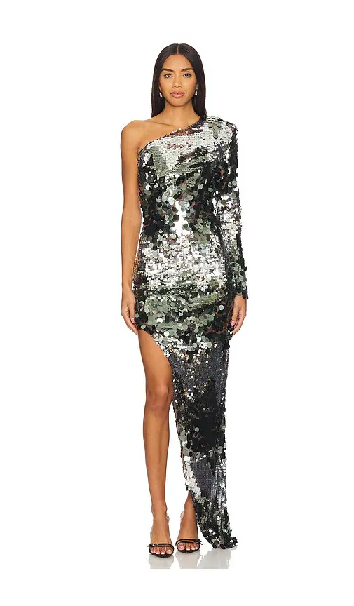 Bronx and Banco Farah One Shoulder Gown | Image 1 Bronx and Banco Farah One Shoulder Gown | Image 1