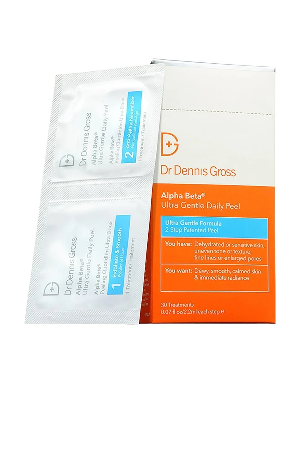 Dr. Dennis Gross Skincare Alpha Beta Ultra Gently Daily Peel 30 Treatments