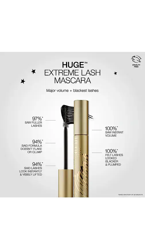 Stila Huge Extreme Lash Mascara | Thumbnail 4 Stila Huge Extreme Lash Mascara | Thumbnail 4
