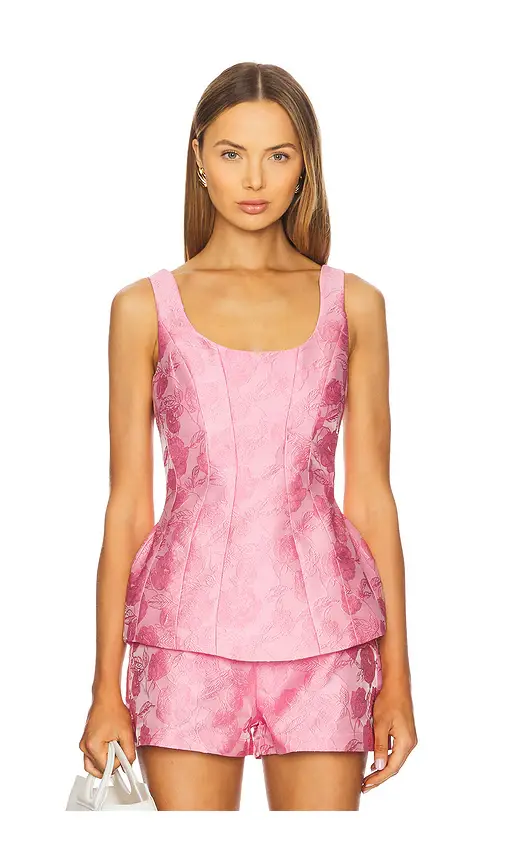 Amanda Uprichard Empire Top