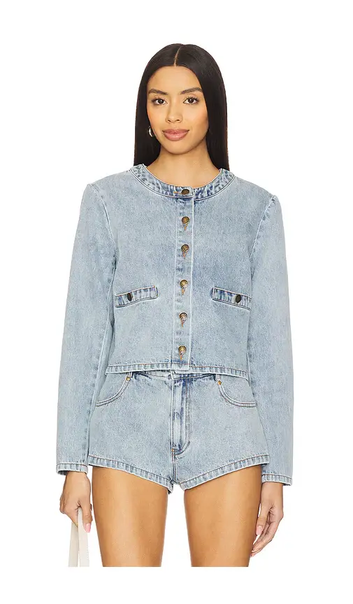 Amanda Uprichard Long Sleeve Braswell Top | Image 1 Amanda Uprichard Long Sleeve Braswell Top | Image 1