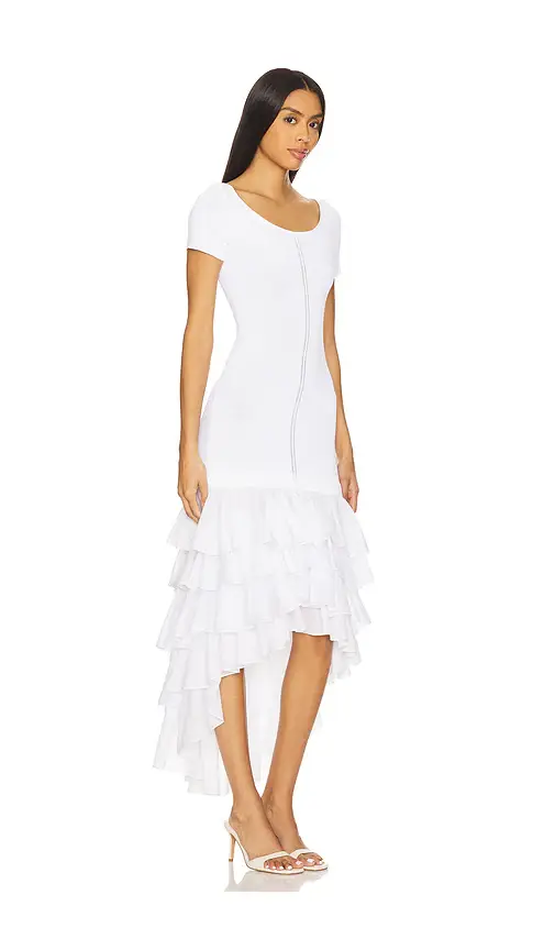 ALEJANDRA ALONSO ROJAS Knit Ruffle Dress | Thumbnail 2