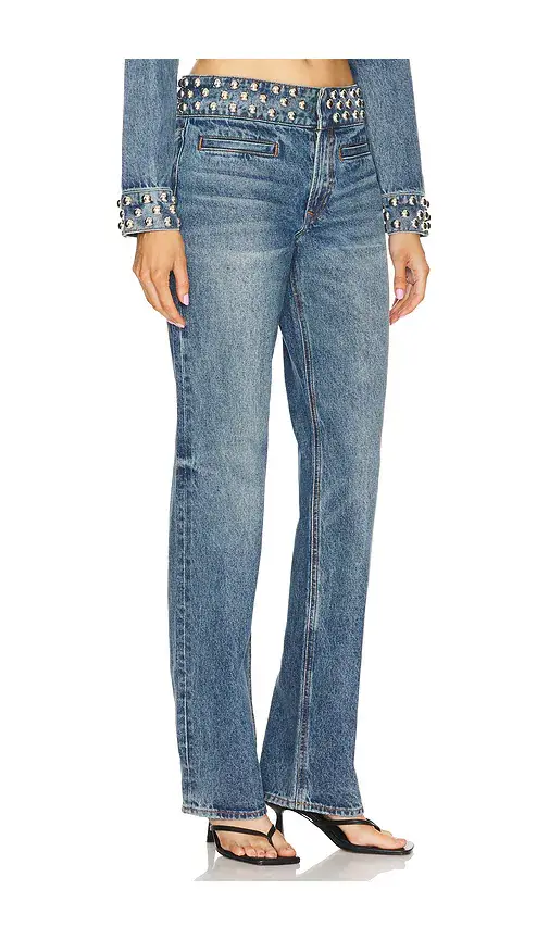 GRLFRND Leandra Low Rise Straight Leg Jean | Thumbnail 2 GRLFRND Leandra Low Rise Straight Leg Jean | Thumbnail 2