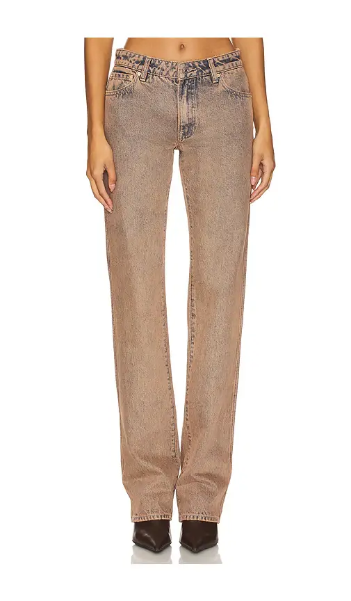 GRLFRND Isabel Low Rise Straight Jeans | Image 1 GRLFRND Isabel Low Rise Straight Jeans | Image 1