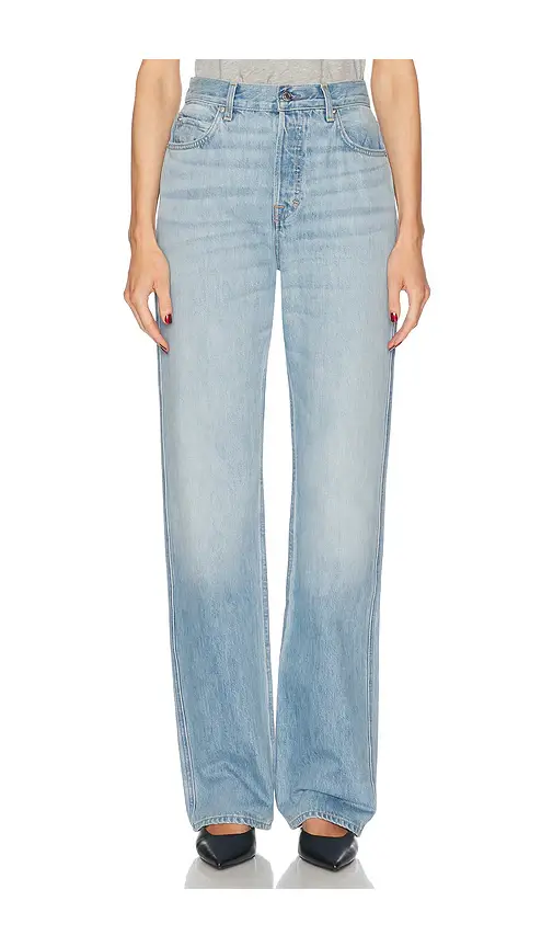GRLFRND Graham High Rise Straight Jeans | Image 1 GRLFRND Graham High Rise Straight Jeans | Image 1