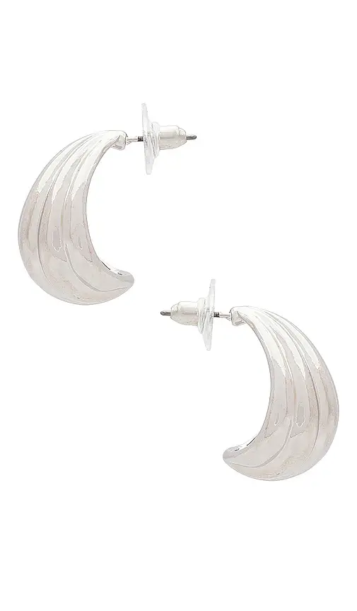 8 Other Reasons Shell Hoop Earrings | Thumbnail 2 8 Other Reasons Shell Hoop Earrings | Thumbnail 2