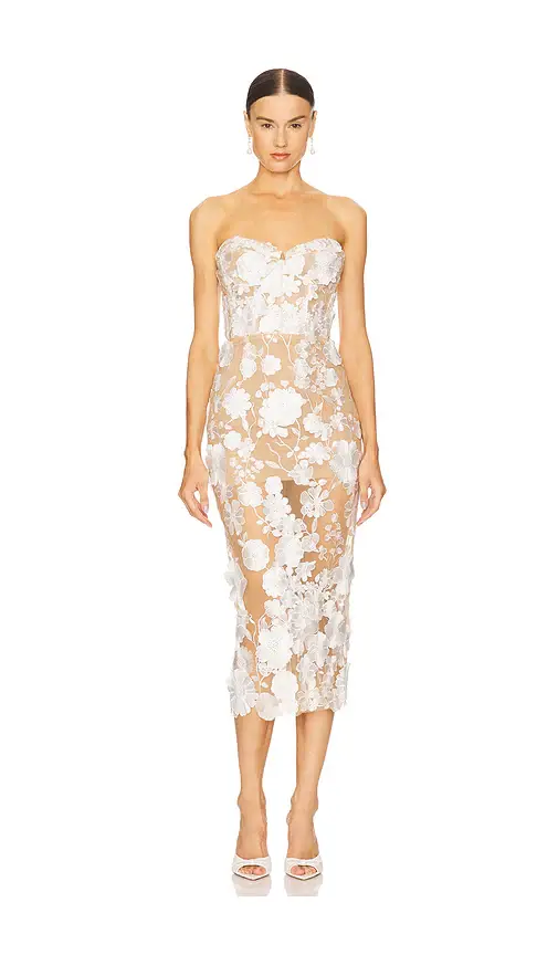 Bronx and Banco Jasmine Midi Dress