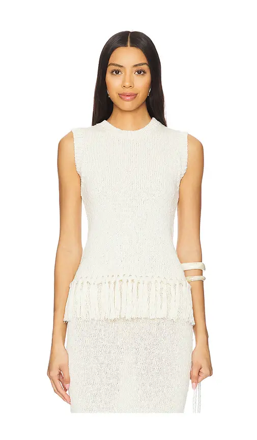 4th & Reckless Lauryn Knit Fringe Top | Image 1 4th & Reckless Lauryn Knit Fringe Top | Image 1