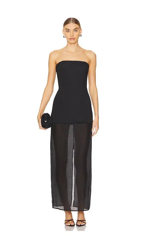 SNDYS Chloe Sheer Dress | Image 1 SNDYS Chloe Sheer Dress | Image 1