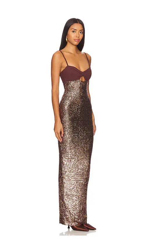 Nookie Monet Twist Gown | Thumbnail 2 Nookie Monet Twist Gown | Thumbnail 2