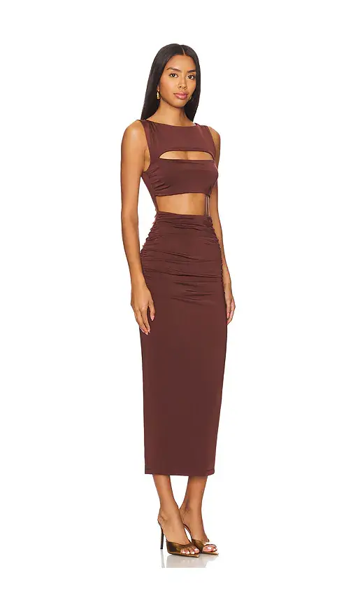 Nookie Enigma Midi Dress | Thumbnail 2