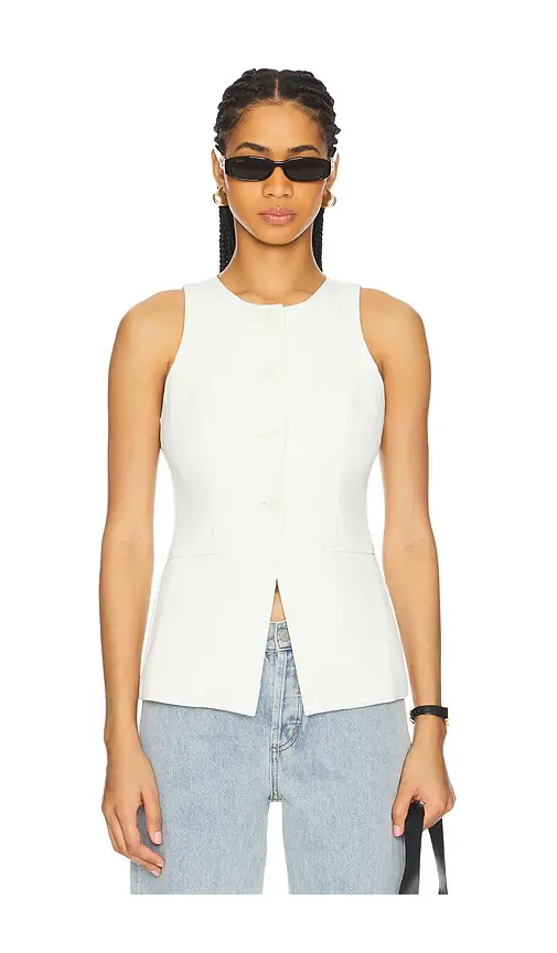 Luxe Suiting Sculpted Vest