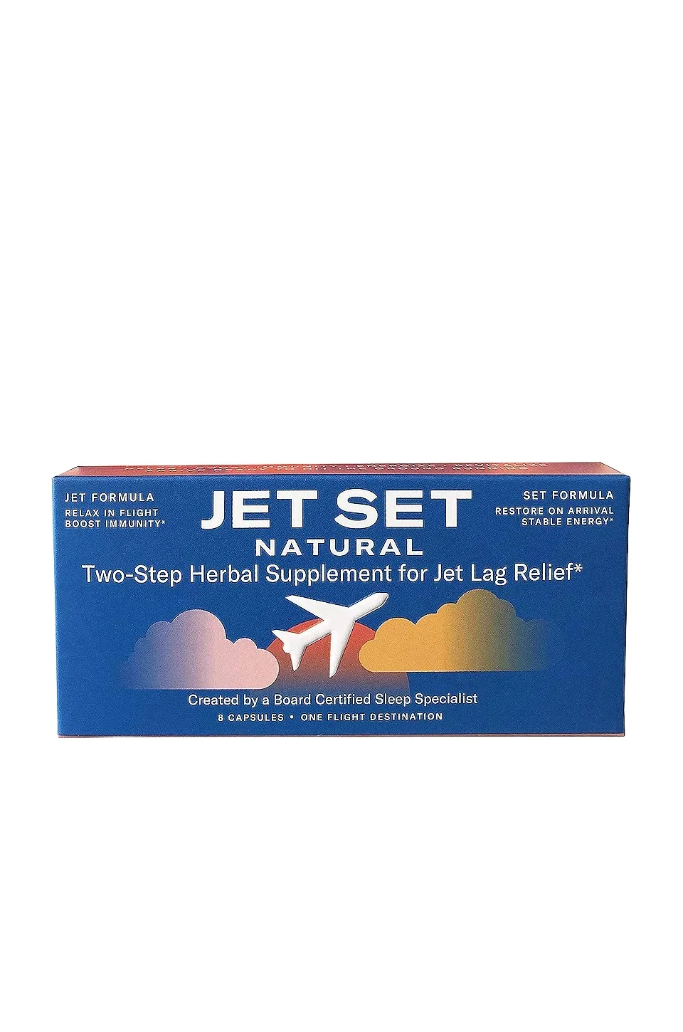 Two-Step Herbal Supplement for Jet Lag Relief Two-Step Herbal Supplement for Jet Lag Relief