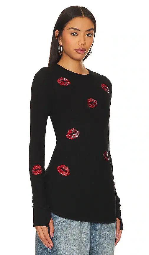 Lauren Moshi Mckinley Thermal Tee | Thumbnail 2 Lauren Moshi Mckinley Thermal Tee | Thumbnail 2
