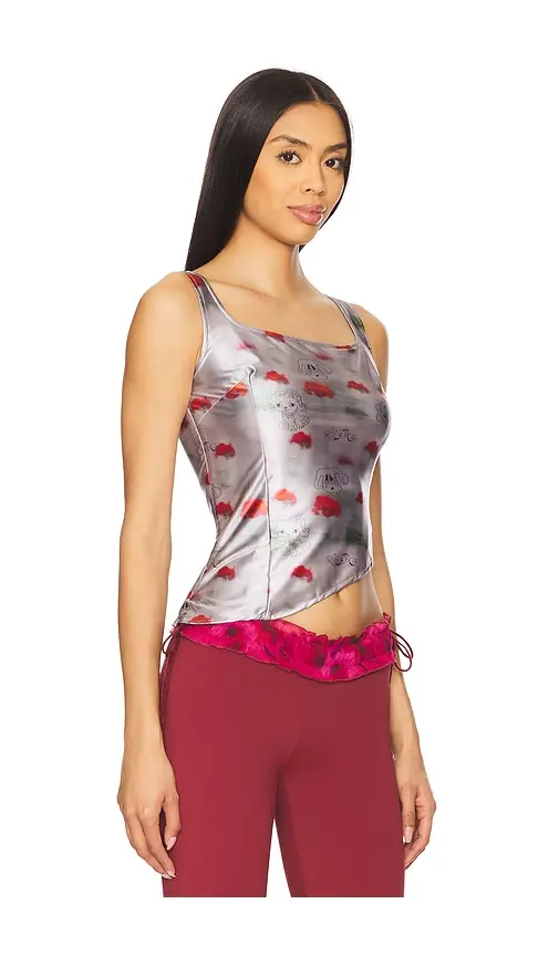 Zemeta Cry Dog Asymmetric Top | Thumbnail 2