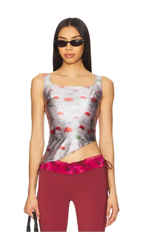 Zemeta Cry Dog Asymmetric Top | Image 1 Zemeta Cry Dog Asymmetric Top | Image 1